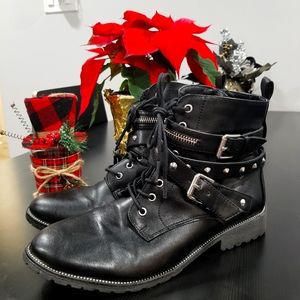MOSSIMO COMBAT BOOTS